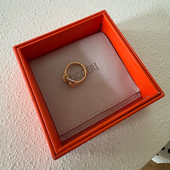 Two tone ring - size 6 - Picture 4 of 4